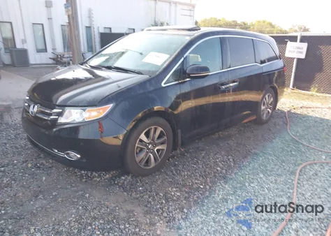 2016 Honda Odyssey Touring/Touring Elite из США, поврежденный, VIN 5FNRL5H93GB054841